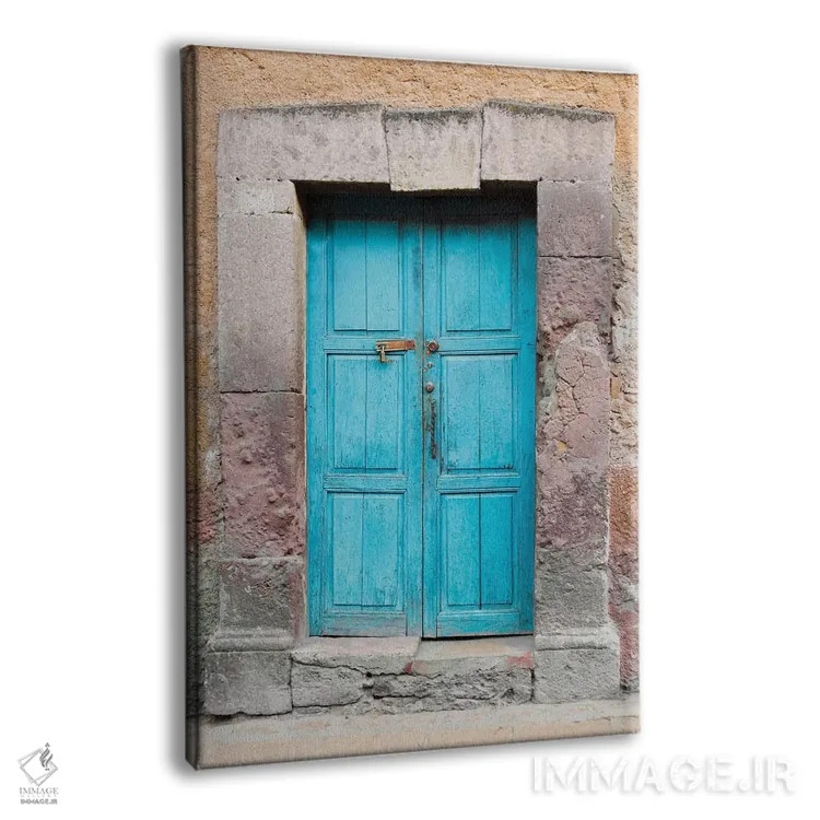 تابلو دکوراتیو درب یاقوت کبود اثر دانیتا دلیمنت - نمای پرسپکتیو محصول