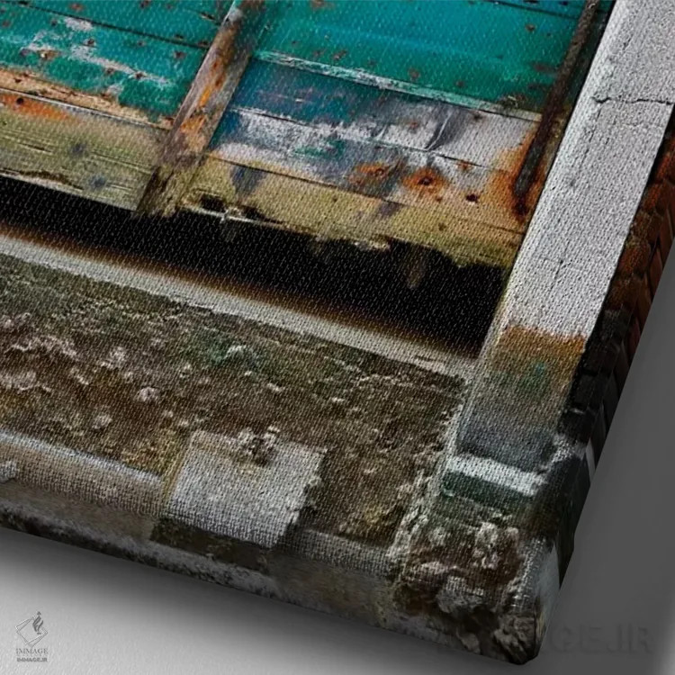 تابلو دکوراتیو درب ونیز اثر دانیتا دلیمنت - نمای نزدیک بافت بوم