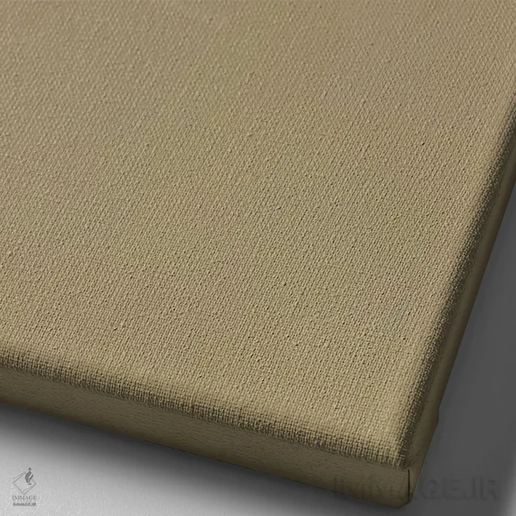 تابلو مدرن حین انجام کار غافلگیر شد اثر باور میسون - نمای نزدیک بافت بوم