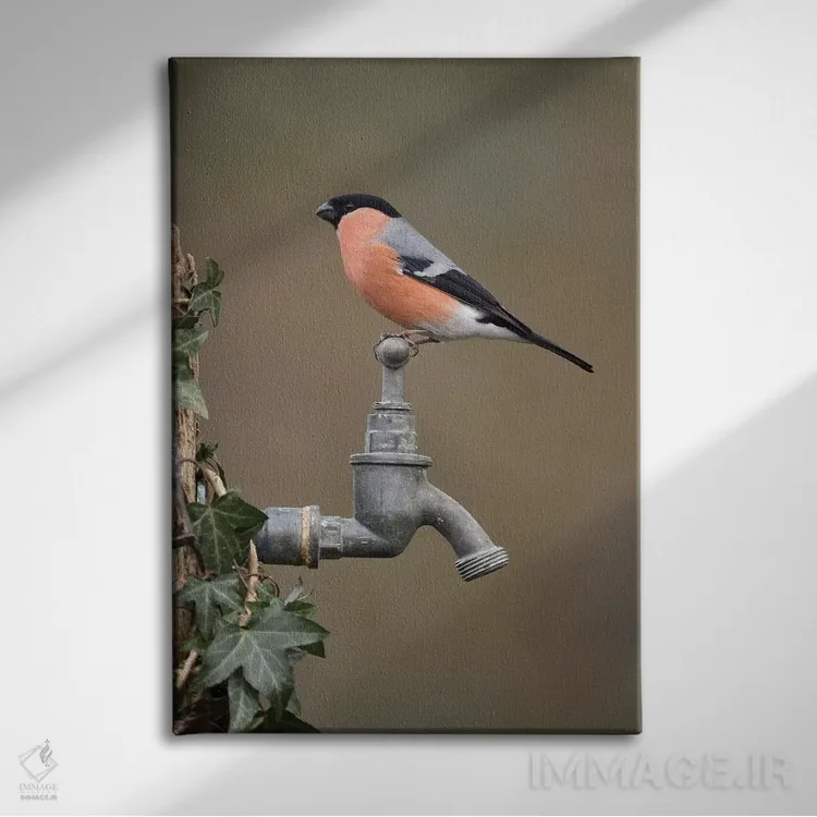 تابلو دکوراتیو بسیار مغرور اثر باور میسون - نمای روبهرو روی دیوار