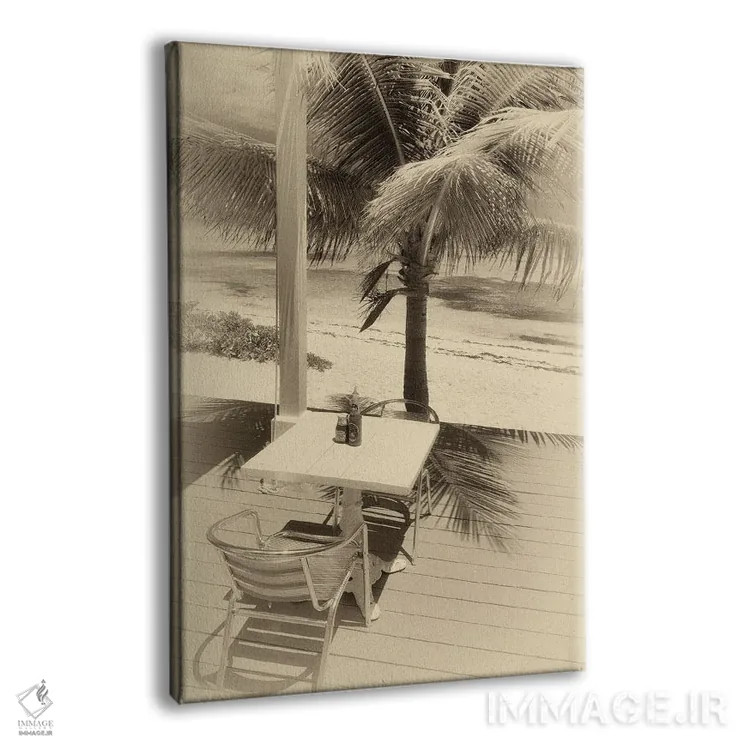 تابلو دکوراتیو ایوان گرمسیری اثر دنیس فراتس - نمای پرسپکتیو محصول