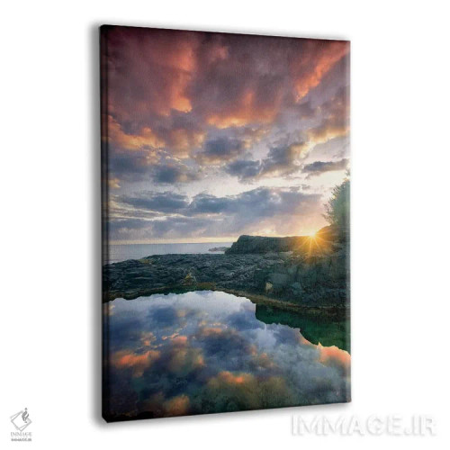 تابلو دکوراتیو طلوع خورشید کائوآئی اثر دنیس فراتس - نمای پرسپکتیو محصول