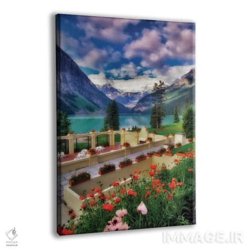 تابلو دکوراتیو باغ کانادایی اثر دنیس فراتس - نمای پرسپکتیو محصول