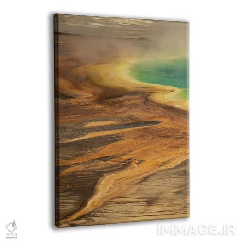 تابلو دکوراتیو تالاب رنگارنگ III اثر دنیس فراتس - نمای پرسپکتیو محصول