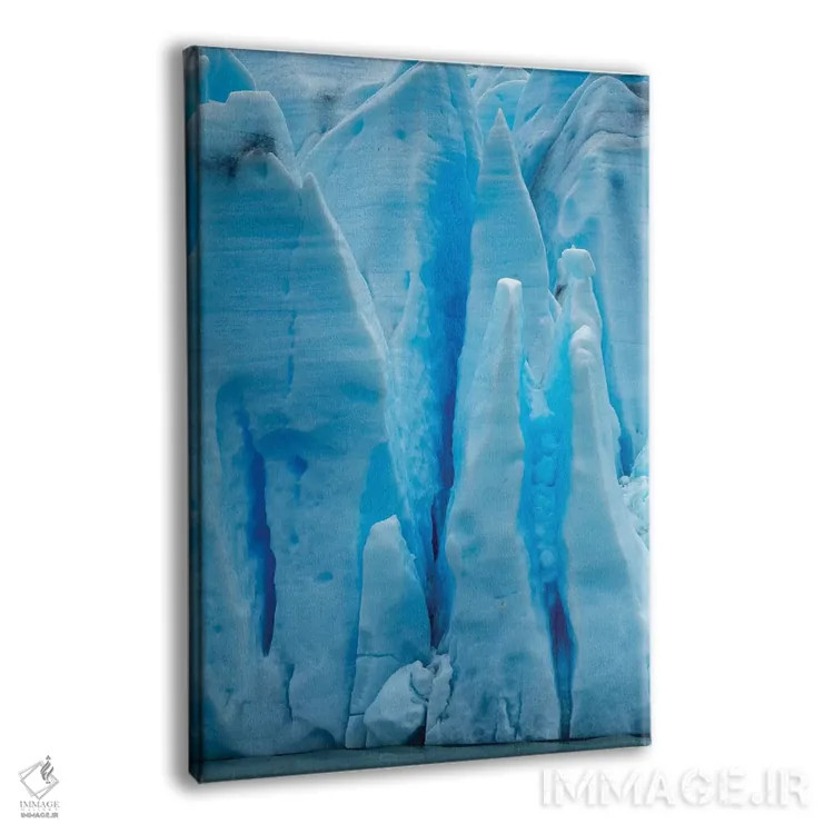 تابلو دکوراتیو کوه یخ نیایش اثر دنیس فراتس - نمای پرسپکتیو محصول