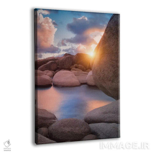 تابلو دکوراتیو ساحل تاهو ۲ اثر دنیس فراتس - نمای پرسپکتیو محصول