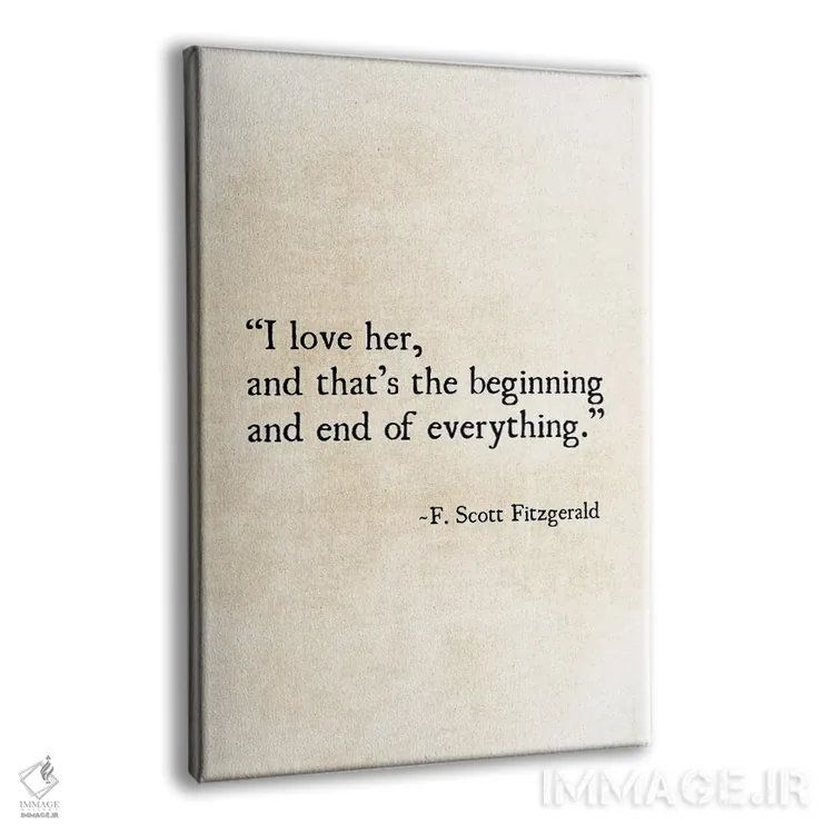 تابلو دکوراتیو آغاز و پایان اثر دبرا اوبرتانک - نمای پرسپکتیو محصول