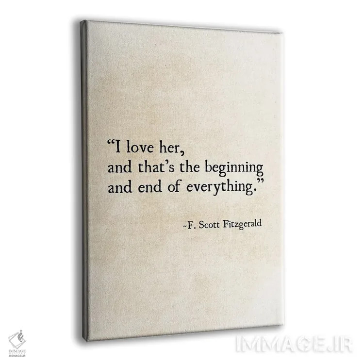 تابلو دکوراتیو آغاز و پایان اثر دبرا اوبرتانک - نمای پرسپکتیو محصول