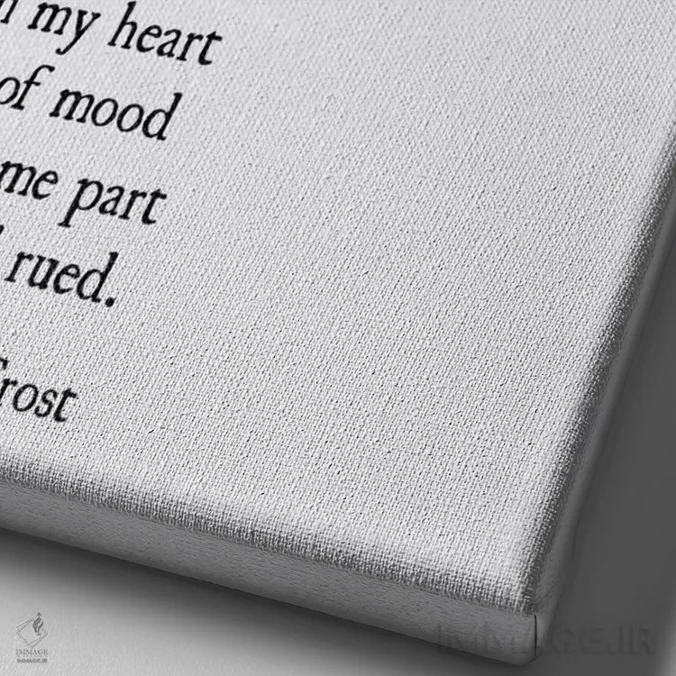 تابلو دکوراتیو گرد برف اثر دبرا اوبرتانک - نمای نزدیک بافت بوم