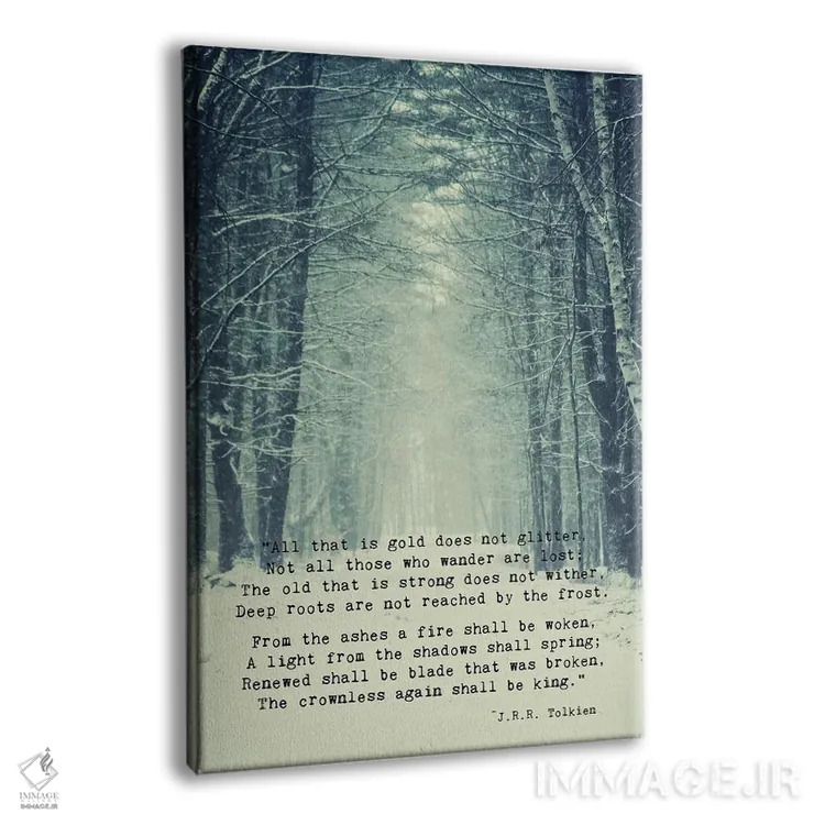 تابلو دکوراتیو هرآنچه که طلاست اثر دبرا اوبرتانک - نمای پرسپکتیو محصول