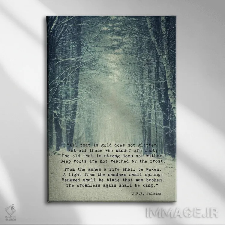 تابلو دکوراتیو هرآنچه که طلاست اثر دبرا اوبرتانک - نمای روبهرو روی دیوار