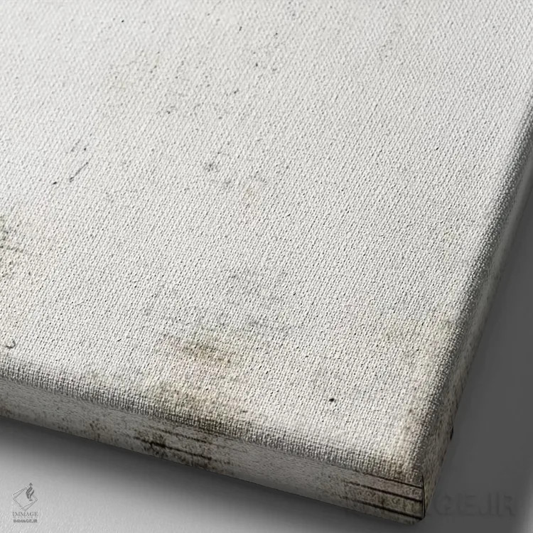 تابلو دکوراتیو زندگی من در موسیقی اثر دبرا اوبرتانک - نمای نزدیک بافت بوم