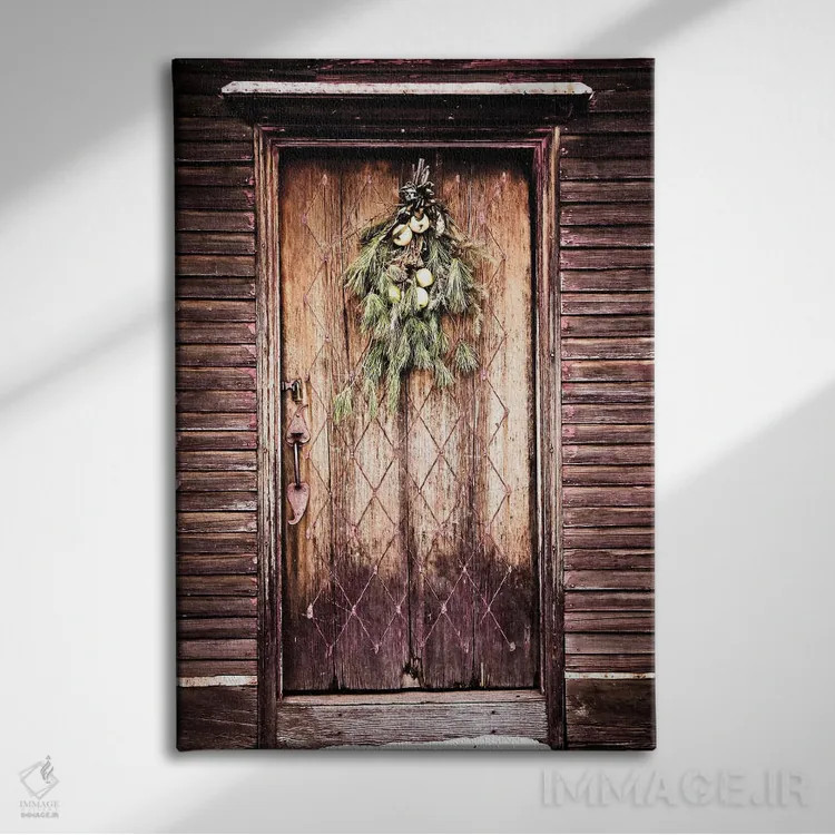 تابلو دکوراتیو در روستایی نیوانگلند اثر دبرا اوبرتانک - نمای روبهرو روی دیوار