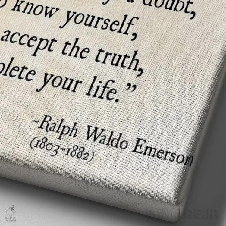 تابلو دکوراتیو آرزوی من برای تو اثر دبرا اوبرتانک - نمای نزدیک بافت بوم