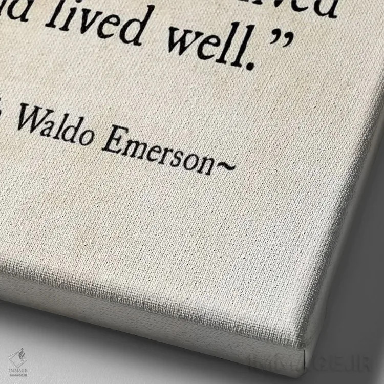 تابلو دکوراتیو هدف زندگی اثر دبرا اوبرتانک - نمای نزدیک بافت بوم