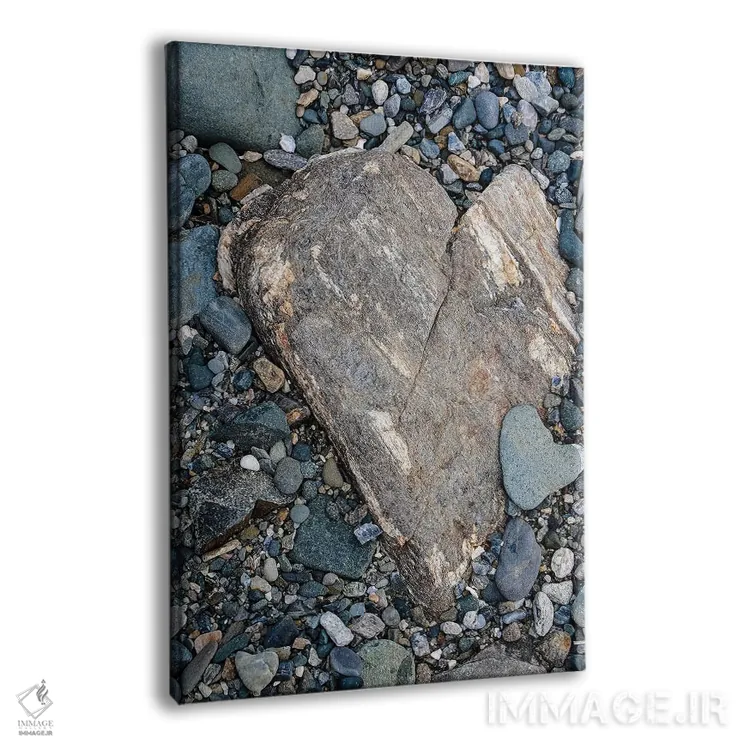 تابلو دکوراتیو قلب ساحلی اثر دبرا اوبرتانک - نمای پرسپکتیو محصول