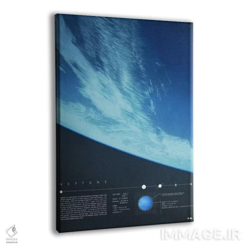 تابلو دکوراتیو نپتون اثر طراحی ۲۰۴۶ - نمای پرسپکتیو محصول