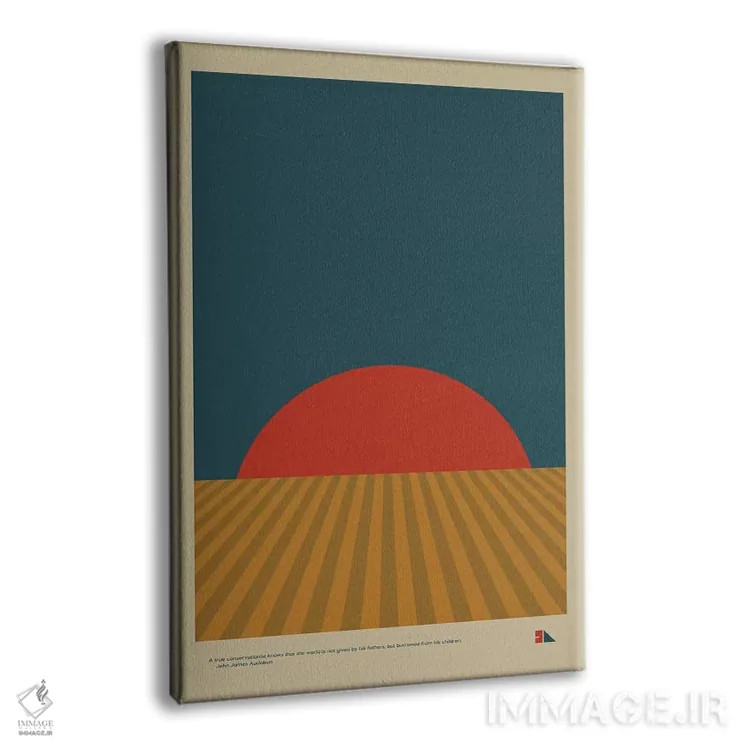 تابلو مدرن غله اثر طراحی ۲۰۴۶ - نمای پرسپکتیو محصول