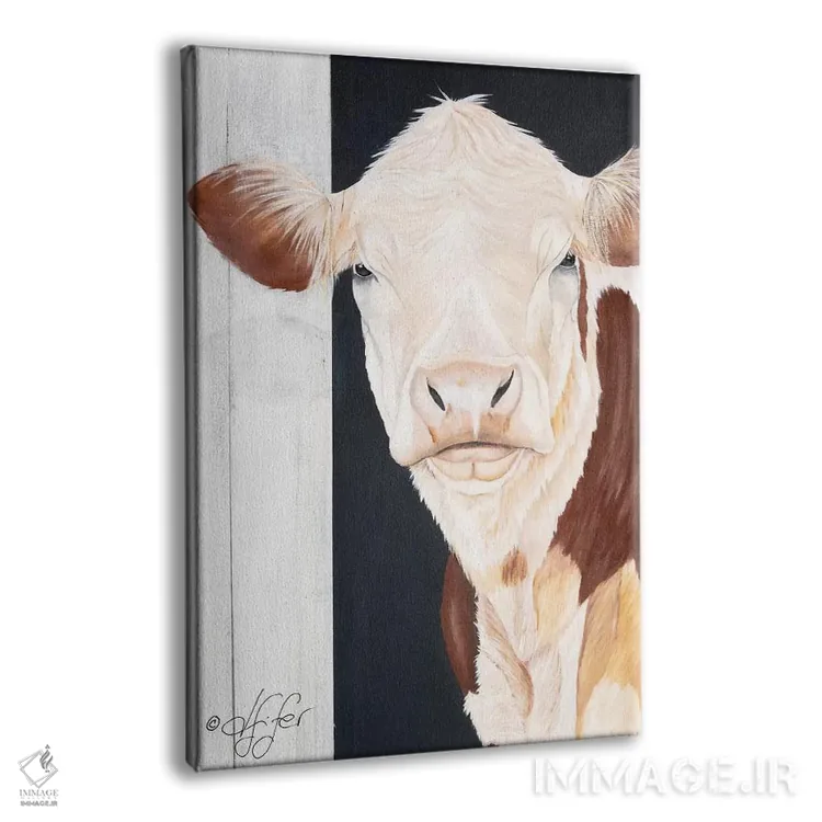 تابلو دکوراتیو بفرمایید داخل اثر دایان فیفر - نمای پرسپکتیو محصول