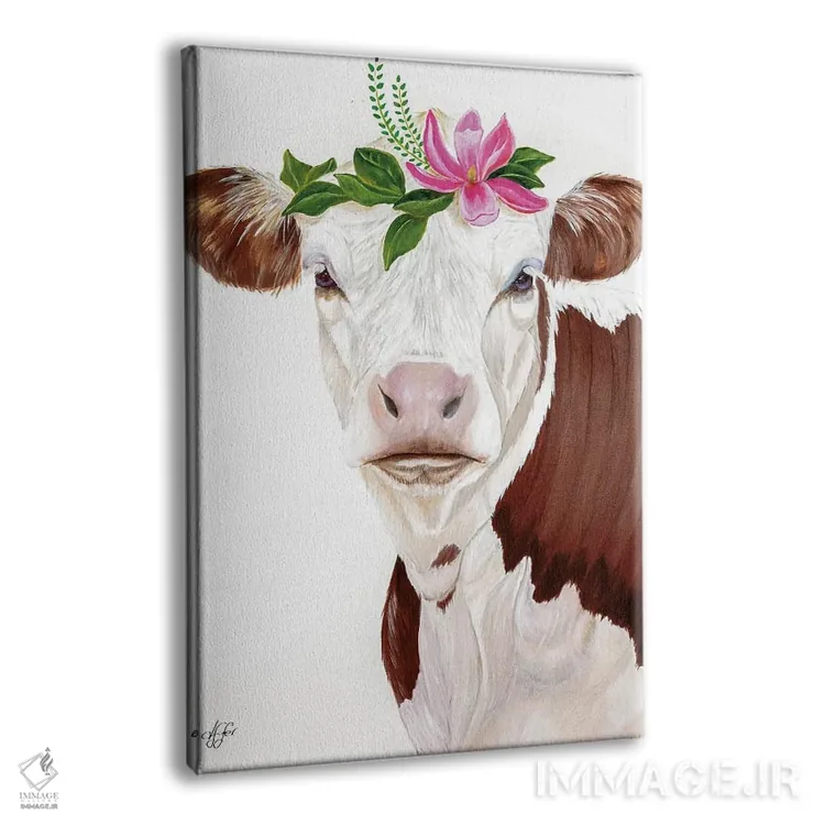 تابلو دکوراتیو دوشیزه ماگنولیا اثر دایان فیفر - نمای پرسپکتیو محصول