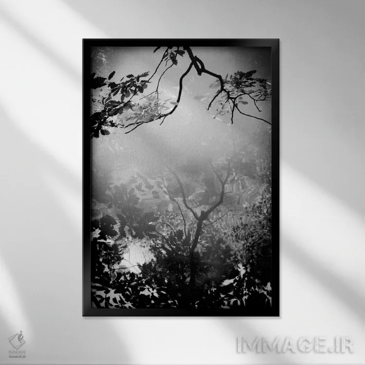 تابلو دکوراتیو خیال پردازی اثر دوریت فوگ - نمای قابدار مشکی