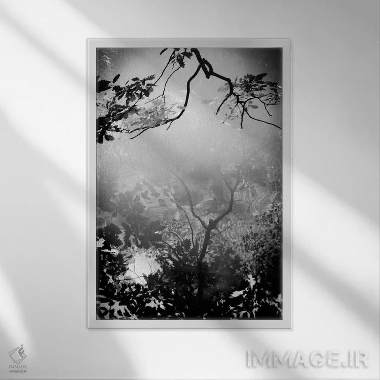 تابلو دکوراتیو خیال پردازی اثر دوریت فوگ - نمای قابدار سفید