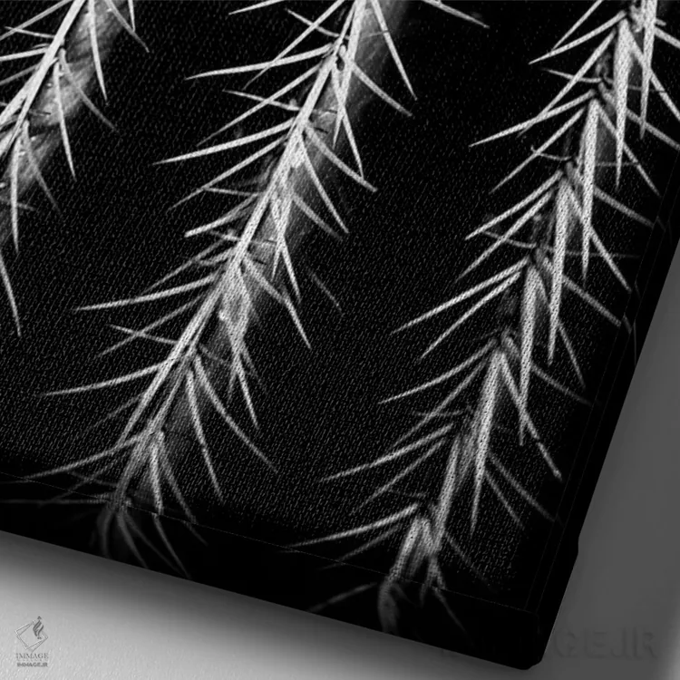 تابلو دکوراتیو نمی تونی به این دست بزنی یک اثر دوریت فوگ - نمای نزدیک بافت بوم