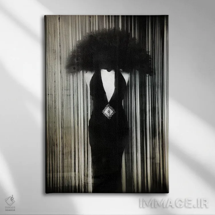 تابلو دکوراتیو بر اساس یک داستان واقعی اثر دوریت فوگ - نمای روبهرو روی دیوار