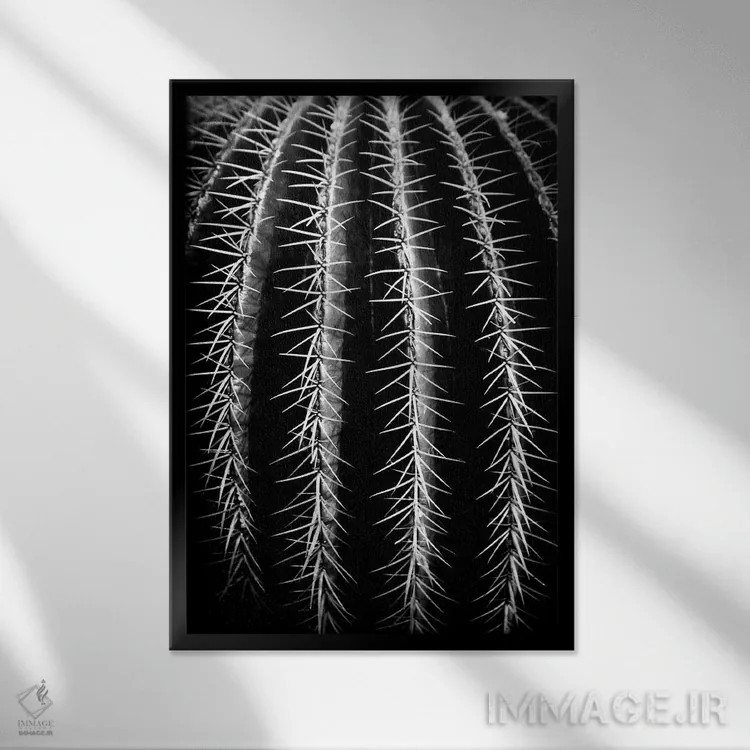 تابلو دکوراتیو نمی تونی به این دست بزنی یک اثر دوریت فوگ - نمای قابدار مشکی