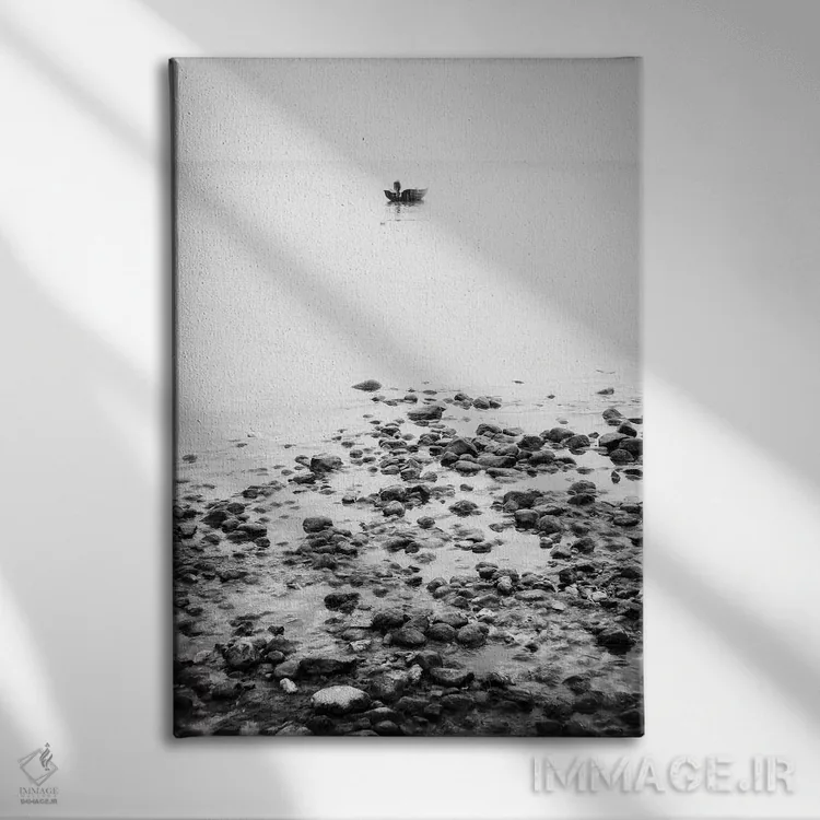 تابلو دکوراتیو رانده شدن اثر دوریت فوگ - نمای روبهرو روی دیوار