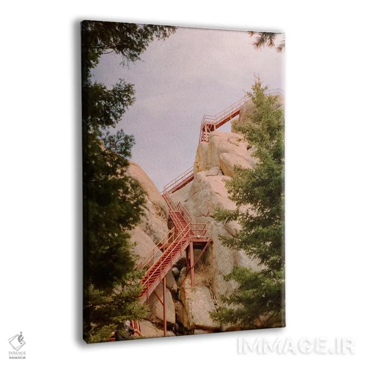 تابلو دکوراتیو بالا رفتن اثر دنیل گارسیا - نمای پرسپکتیو محصول