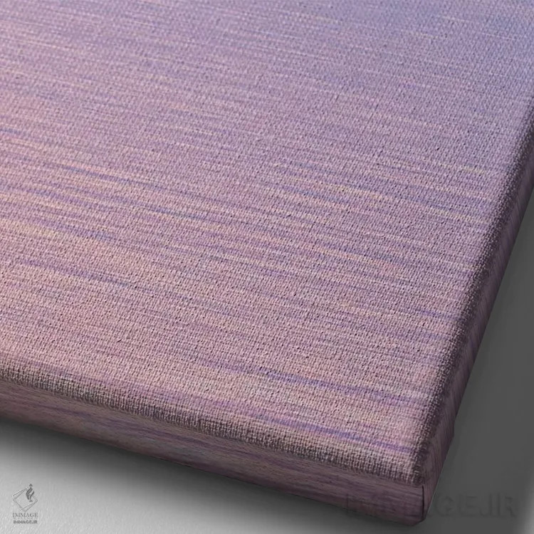 تابلو دکوراتیو رنگ های ملایم عصرگاهی در ساحل اثر دنیل گاستاگر - نمای نزدیک بافت بوم