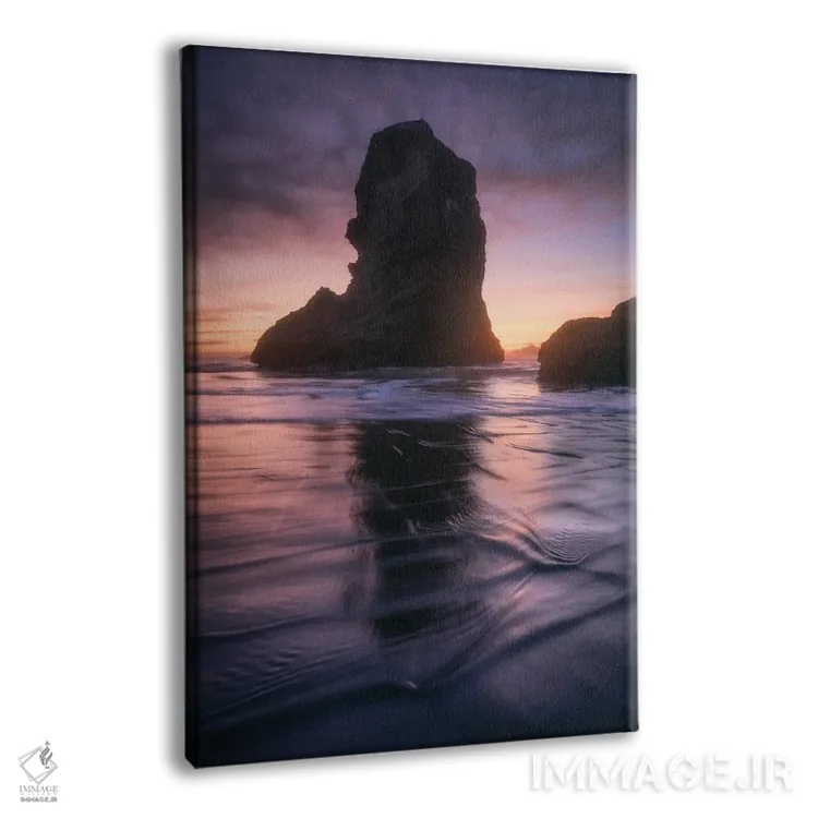 تابلو دکوراتیو غروب ساحل بندن اثر دنیل گاستاگر - نمای پرسپکتیو محصول