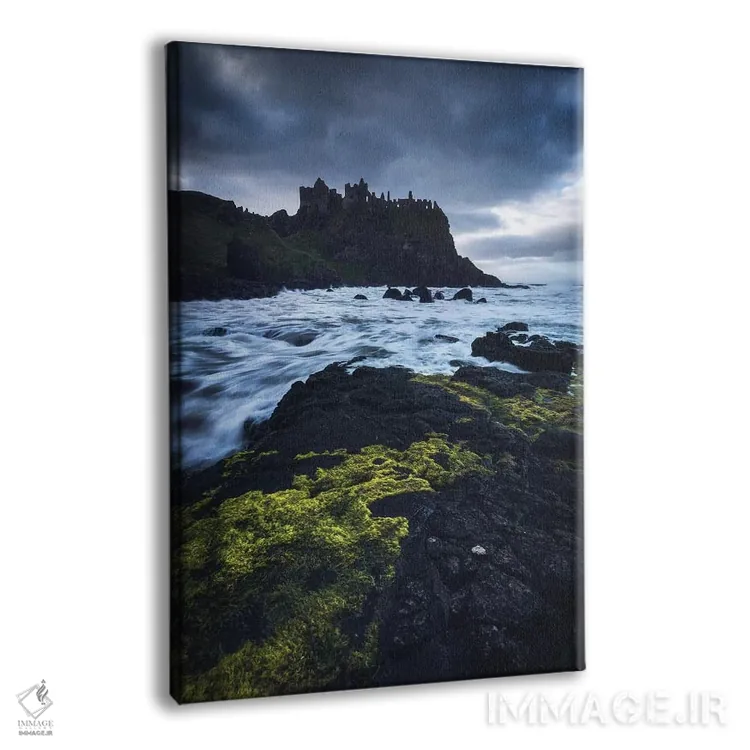 تابلو دکوراتیو ساحل رازآلود ایرلند شمالی اثر دنیل گاستاگر - نمای پرسپکتیو محصول