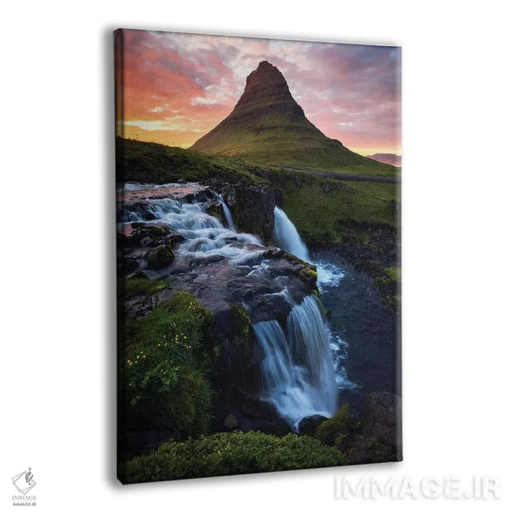 تابلو دکوراتیو شب تابستانی در کوه کرکیوفل اثر دنیل گاستاگر - نمای پرسپکتیو محصول