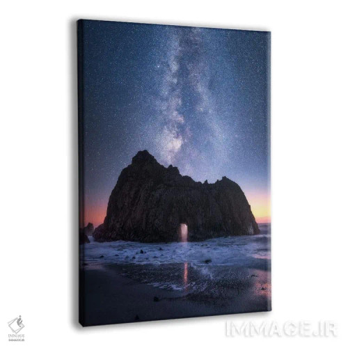 تابلو دکوراتیو دروازه ستارگان اثر دنیل گاستاگر - نمای پرسپکتیو محصول