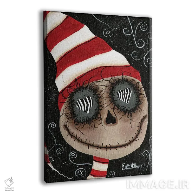 تابلو دکوراتیو روزی روزگاری اثر داتی گلیسون - نمای پرسپکتیو محصول