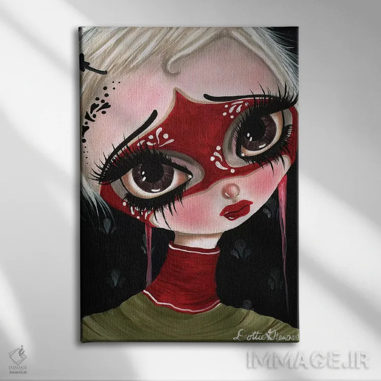 تابلو دکوراتیو وعده اثر داتی گلیسون - نمای روبهرو روی دیوار