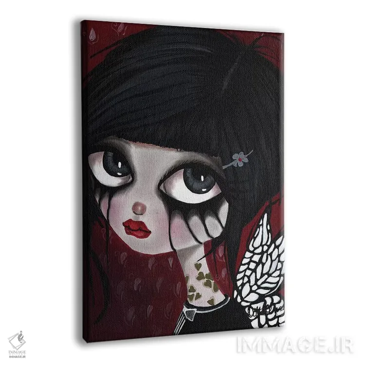 تابلو دکوراتیو رایل اثر داتی گلیسون - نمای پرسپکتیو محصول