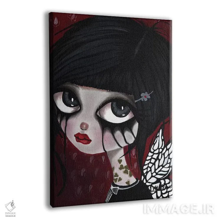 تابلو دکوراتیو رایل اثر داتی گلیسون - نمای پرسپکتیو محصول