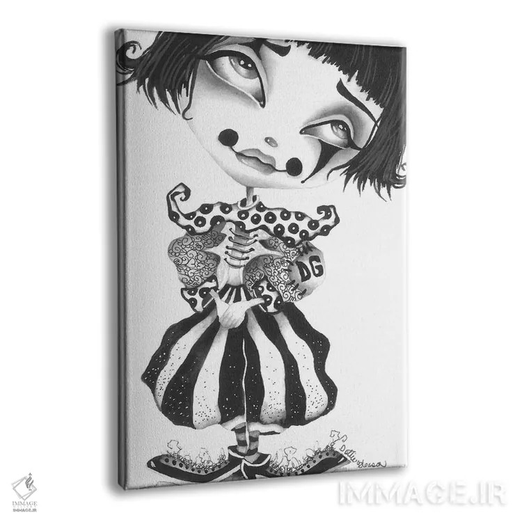 تابلو دکوراتیو دروسیلا اثر داتی گلیسون - نمای پرسپکتیو محصول