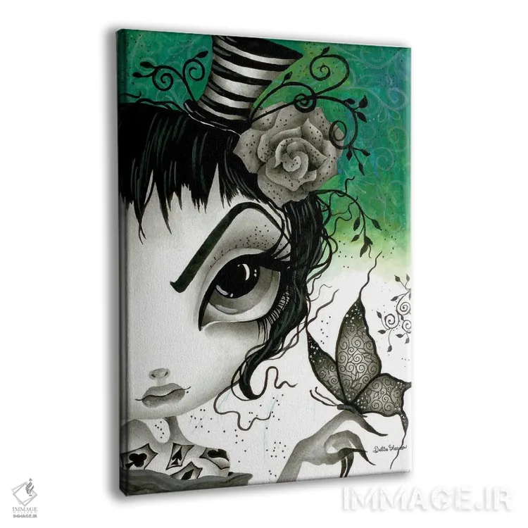 تابلو دکوراتیو لولیتا اثر داتی گلیسون - نمای پرسپکتیو محصول