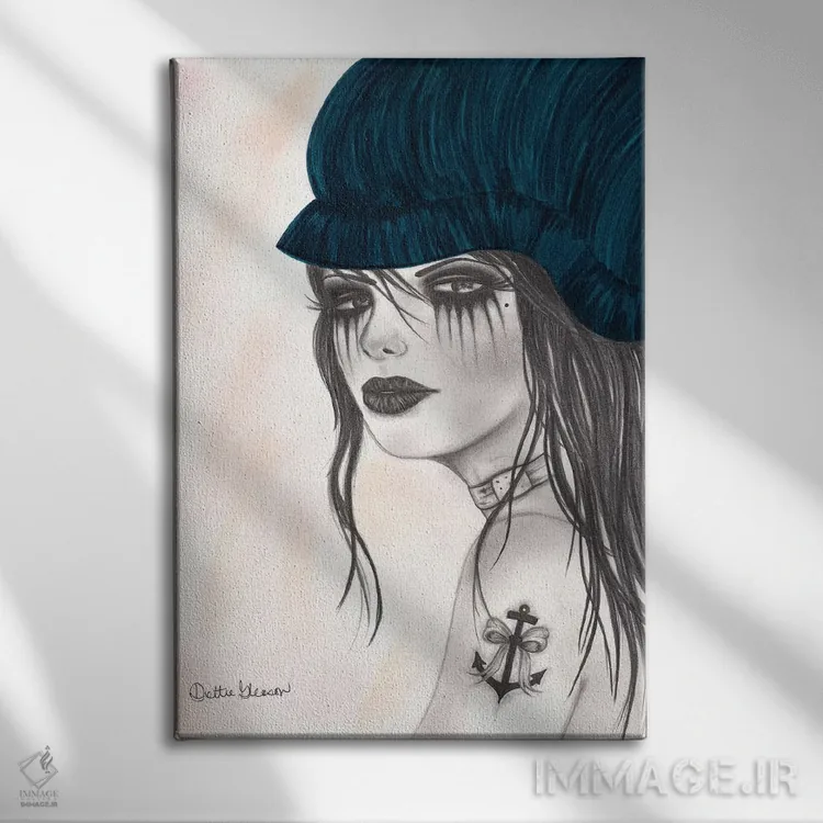 تابلو دکوراتیو بلا اثر داتی گلیسون - نمای روبهرو روی دیوار