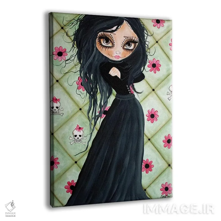 تابلو دکوراتیو روز مردگان شماره ۳ اثر داتی گلیسون - نمای پرسپکتیو محصول