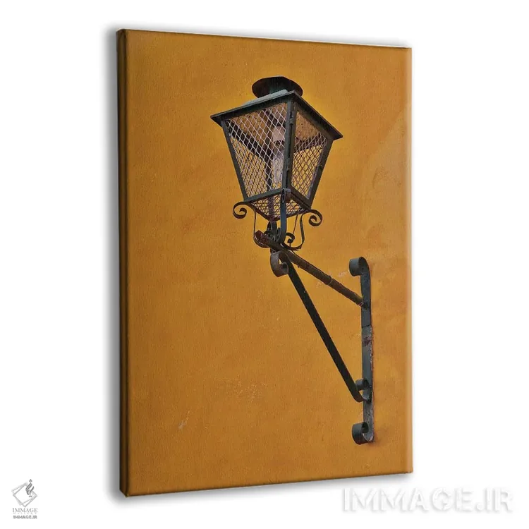 تابلو دکوراتیو Mexico. Lantern and shadow on colorful buildings,سن میگوئل د… اثر دارل گالین - نمای پرسپکتیو محصول