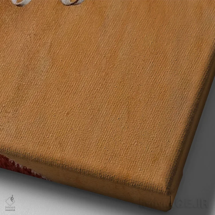 تابلو دکوراتیو Mexico. Lantern and shadow on colorful buildings,سن میگوئل د… اثر دارل گالین - نمای نزدیک بافت بوم