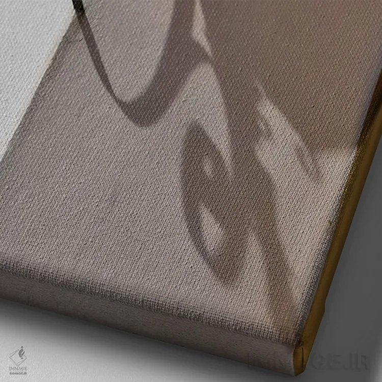 تابلو دکوراتیو Mexico. Lantern and shadow on colorful buildings,سن میگوئل د… اثر دارل گالین - نمای نزدیک بافت بوم