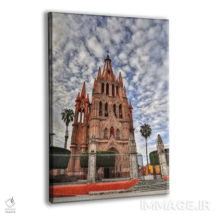 تابلو دکوراتیو کلیسای پاروکیا د سان میگل آرچانجل اثر دارل گالین - نمای پرسپکتیو محصول