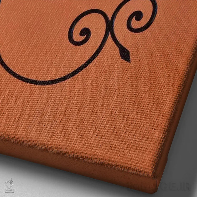 تابلو دکوراتیو سن میگل د آلنده، مکزیک. فانوس و سایه روی ساختمان های رنگارنگ اثر دارل گالین - نمای نزدیک بافت بوم