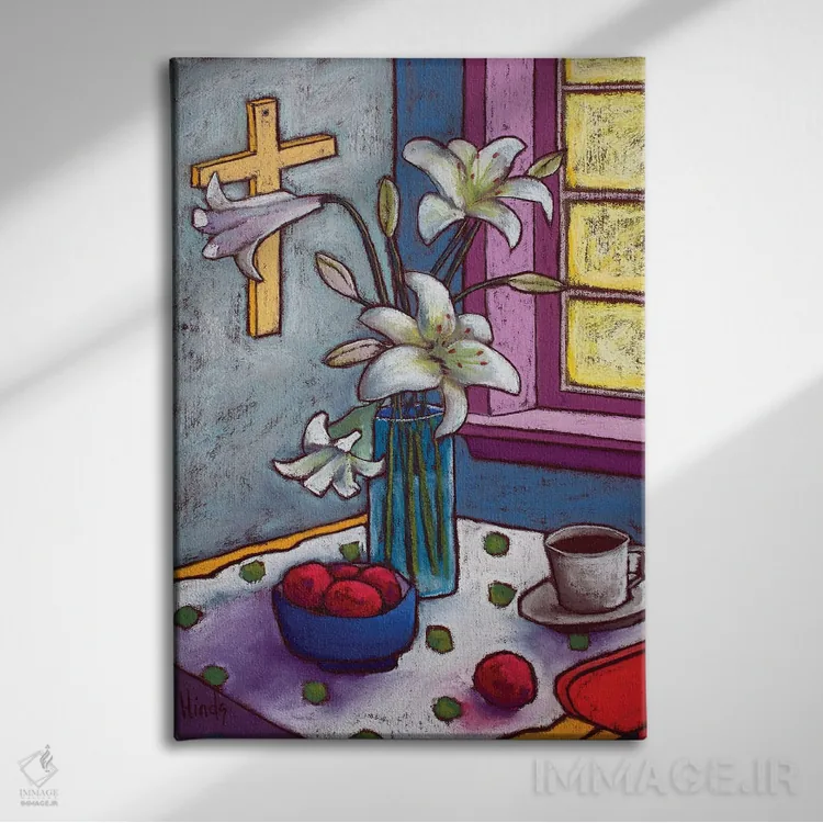 تابلو دکوراتیو امید اثر دیویدای هیندز - نمای روبهرو روی دیوار